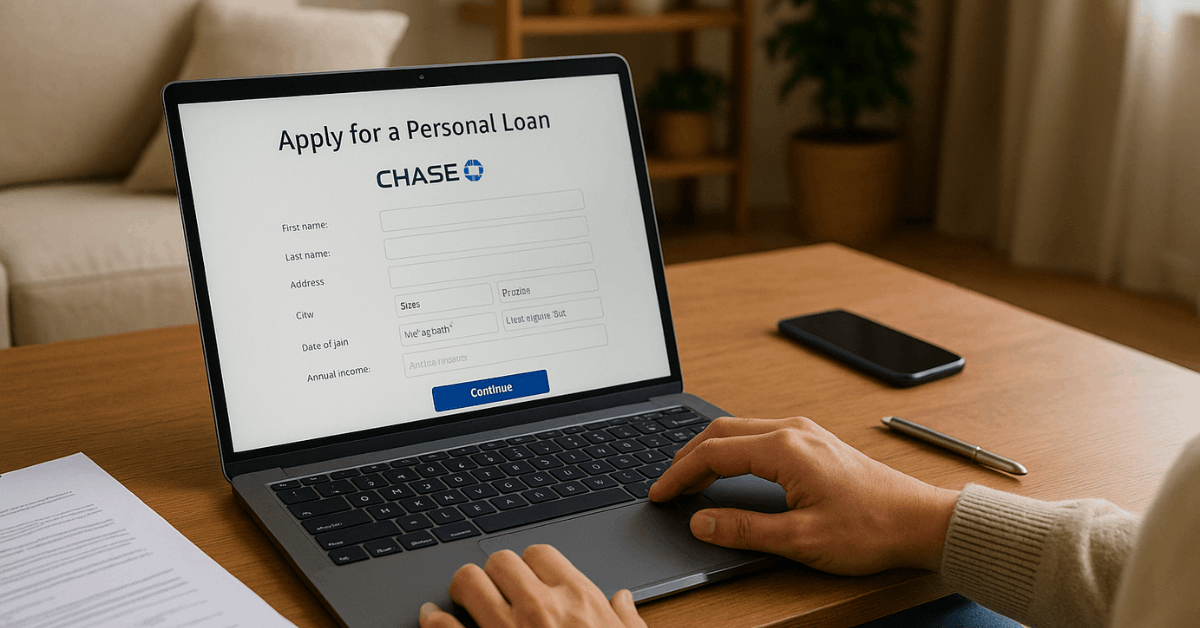 Chase Personal Loan: How to Apply Step-by-Step